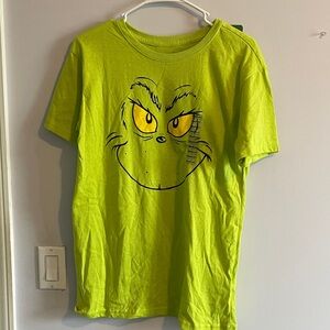 Dr. Seuss Grinch  T-Shirt - Lime Green size M